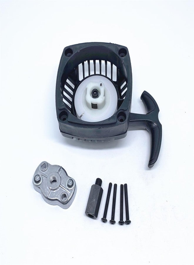 KingVal Replacement Easy-Started Pull Starter (No Need Changing Flywheel) Compatible with 1/5 Scale HPI KM Rovan Baja 5B 5T RC Car (Black) - Image 5